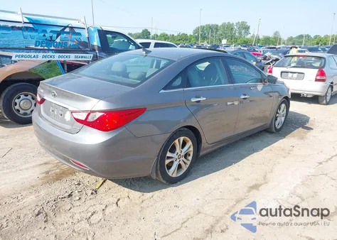 2013 Hyundai Sonata Limited из США, поврежденный, VIN 5NPEC4AC3DH612229